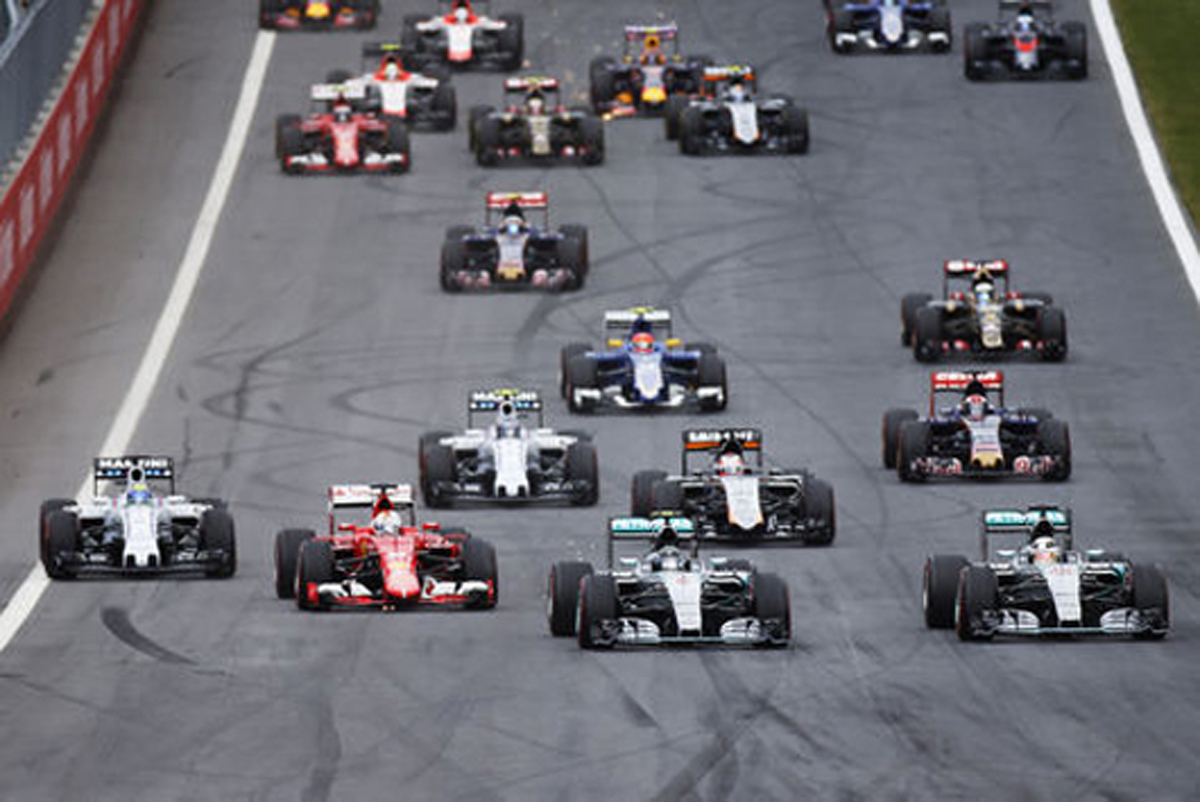 F1オーストリアGP 結果:ニコ・ロズベルグが圧勝