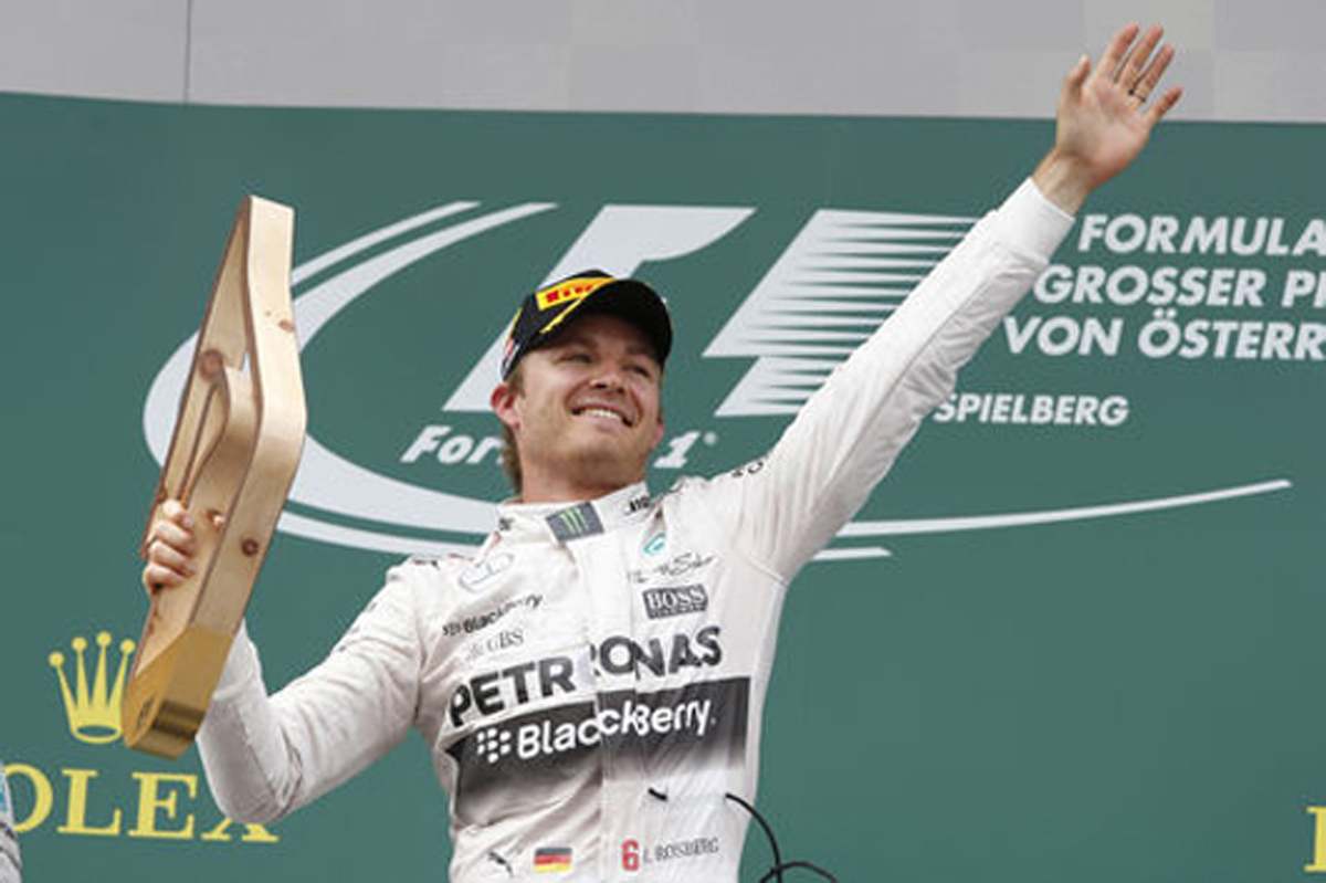 メルセデス：ニコ・ロズベルグが今季3勝目 / F1オーストリアGP