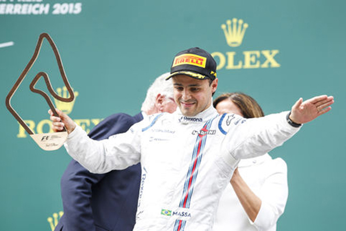 ウィリアムズ：フェリペ・マッサが今季初表彰台 / F1オーストリアGP