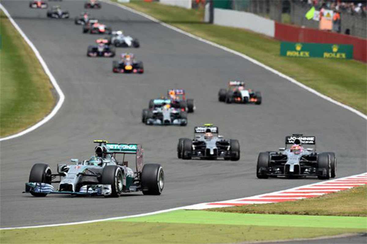 2015年 F1イギリスGP テレビ放送時間＆タイムスケジュール