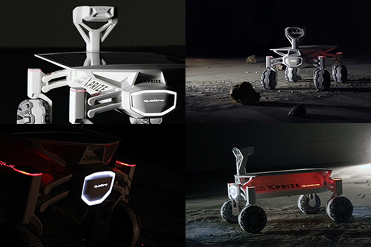 アウディ、月面探査車でGoogle Lunar XPRIZEのドイツチームを支援