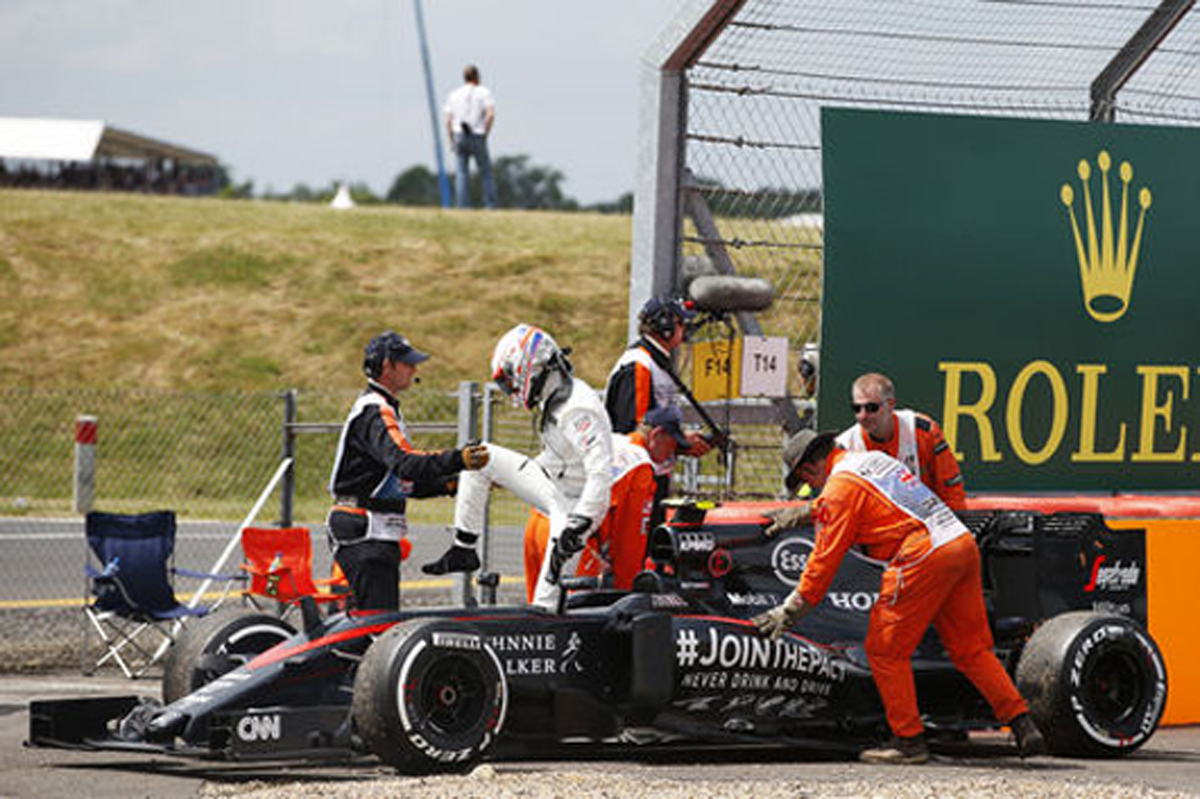 ジェンソン・バトン、母国グランプリで0周リタイア / F1イギリスGP