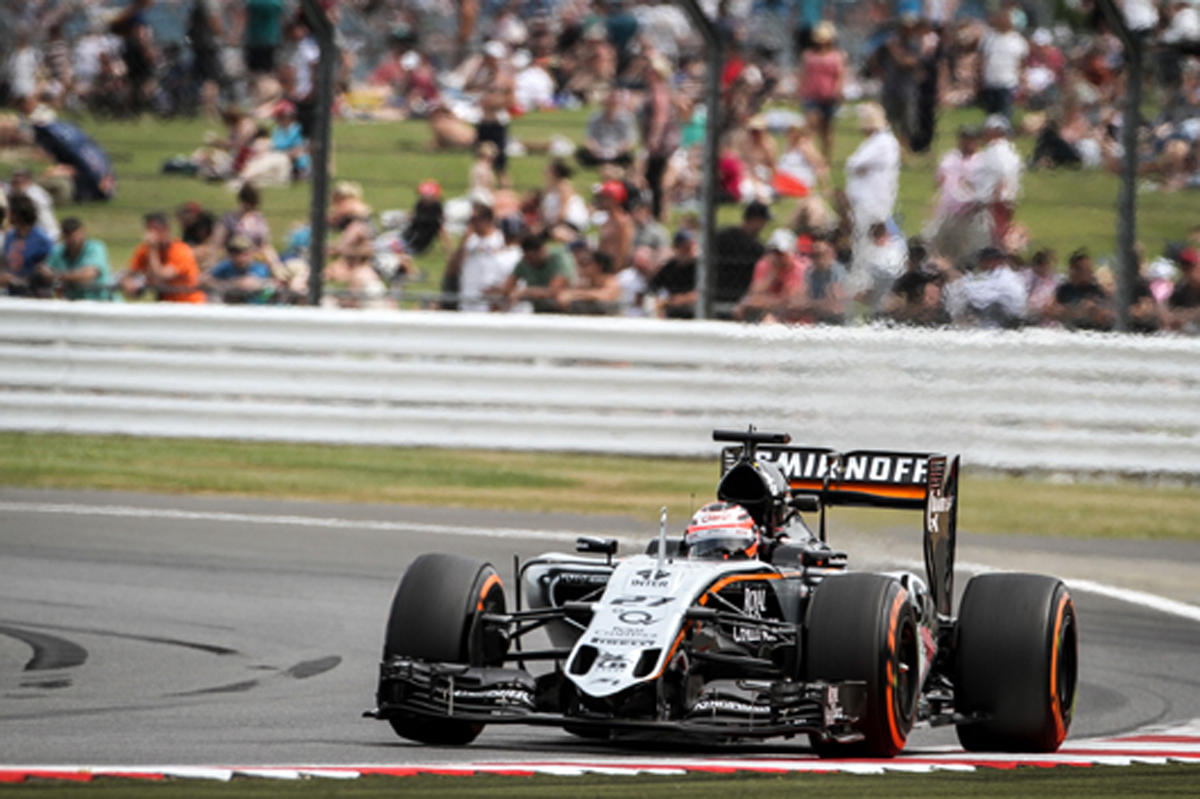 フォース・インディア：ヒュルケンベルグがQ3進出 / F1イギリスGP 予選
