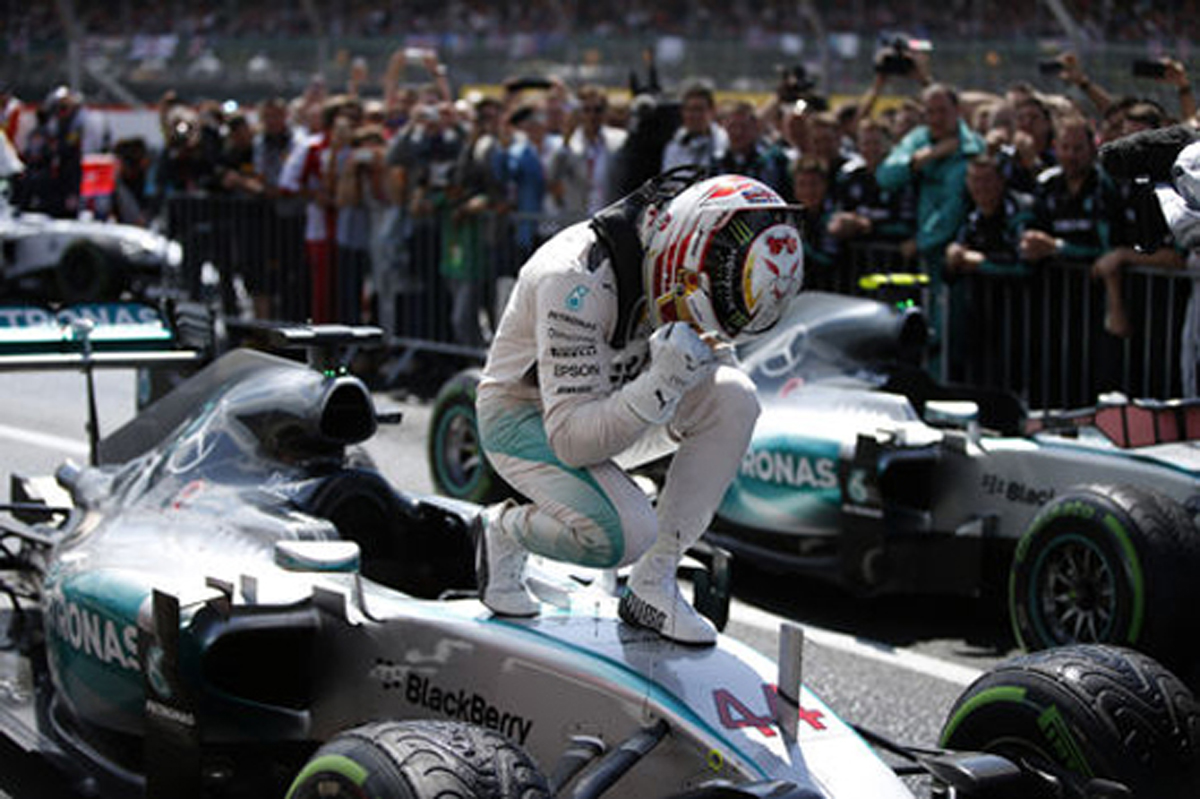 メルセデス：3戦連続となる1-2フィニッシュ / F1イギリスGP
