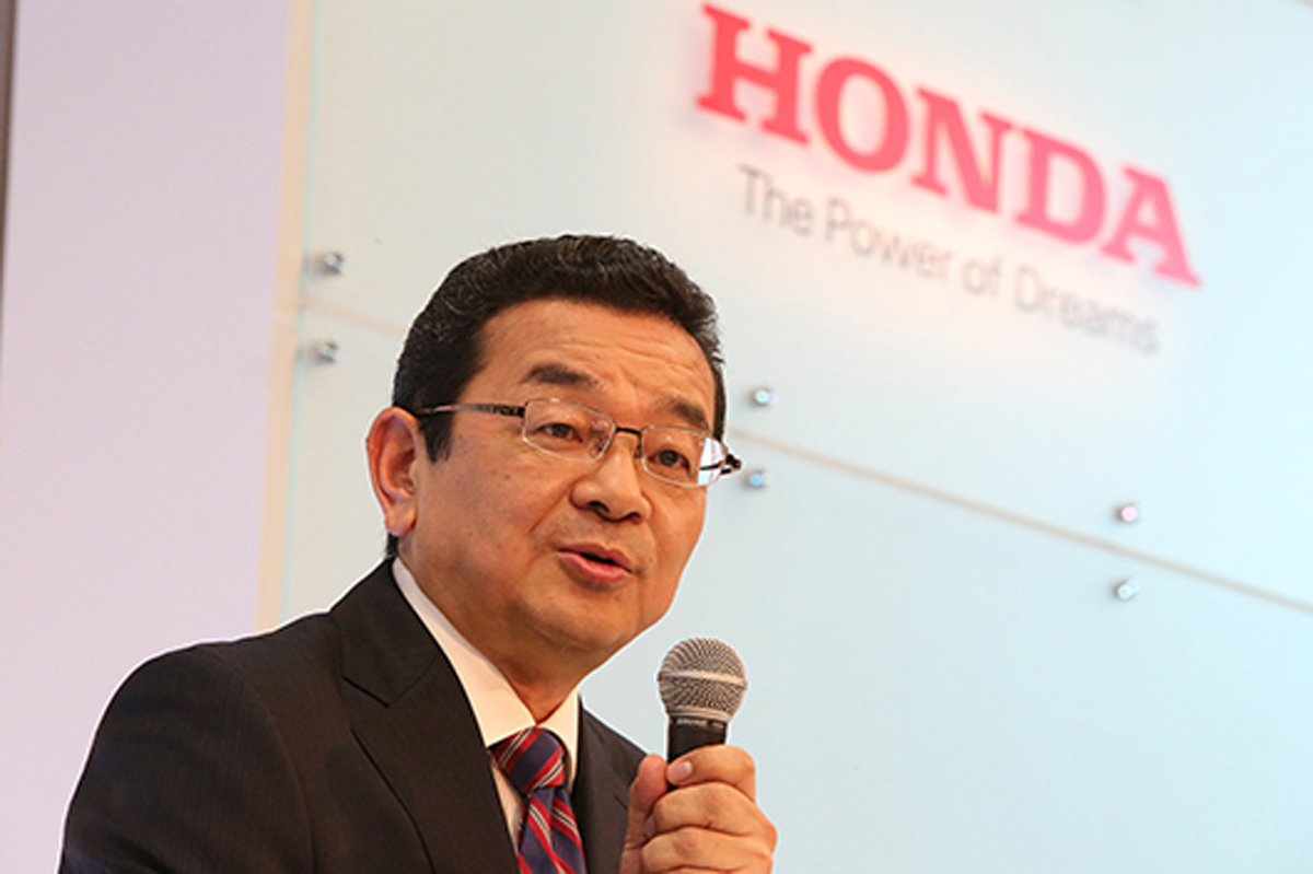 ホンダ 八郷隆弘社長 「一刻も早くF1で勝利したいと考えている」