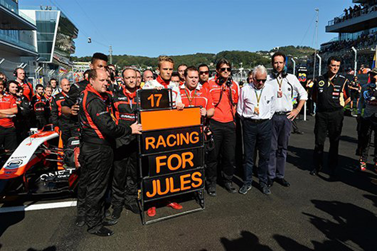 マノー・マルシャ 「ジュール・ビアンキのためにレースを続けていく」