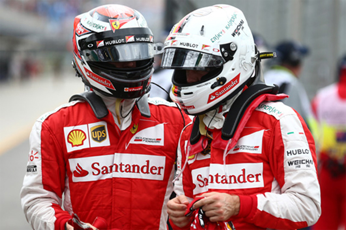 フェラーリ 「ライコネンはベッテルと同じくらい速い」