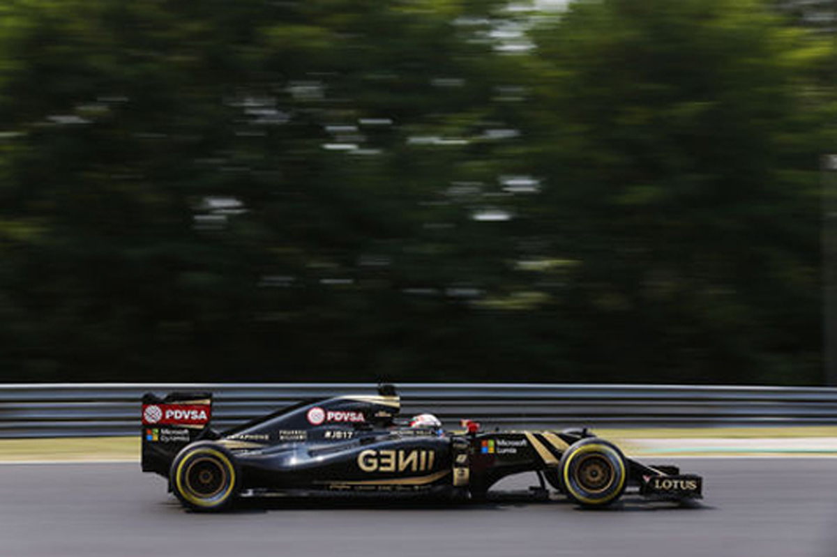 ロータス：ロマン・グロージャンがQ3進出 / F1ハンガリーGP 予選