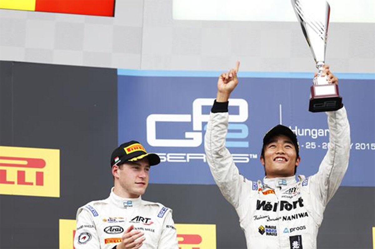 【GP2】 松下信治がGP2初優勝！