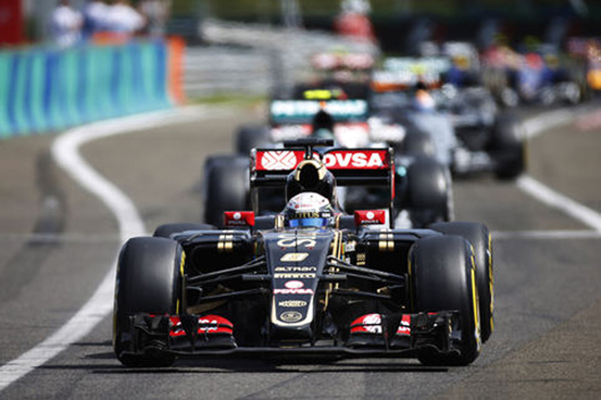 ロータス:ロマン・グロージャンが7位入賞 / F1ハンガリーGP
