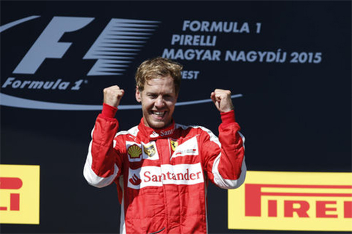 セバスチャン・ベッテル、後半戦のフェラーリは「かなり有望」