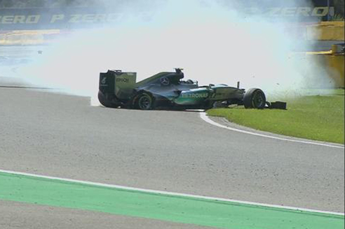 F1ベルギーGP フリー走行2回目:ニコ・ロズベルグがトップタイム