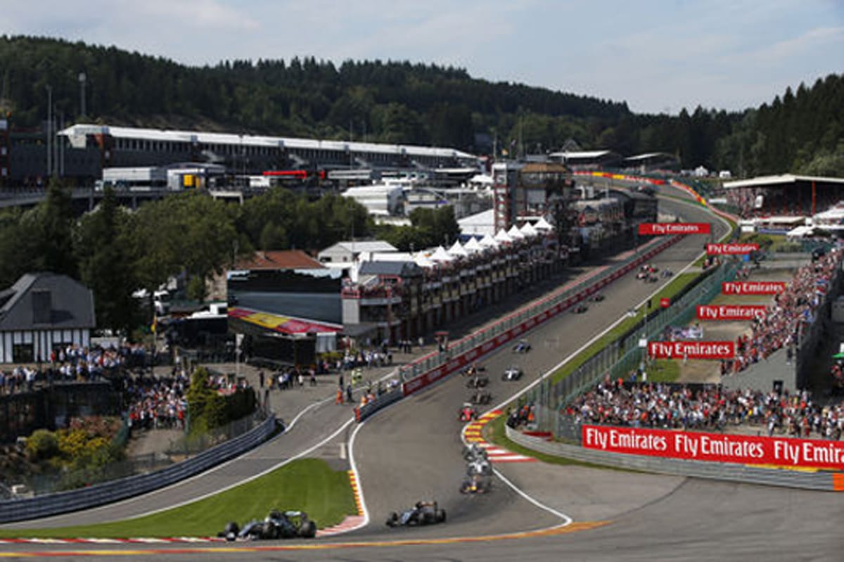 F1ベルギーGP 結果:ルイス・ハミルトンが優勝