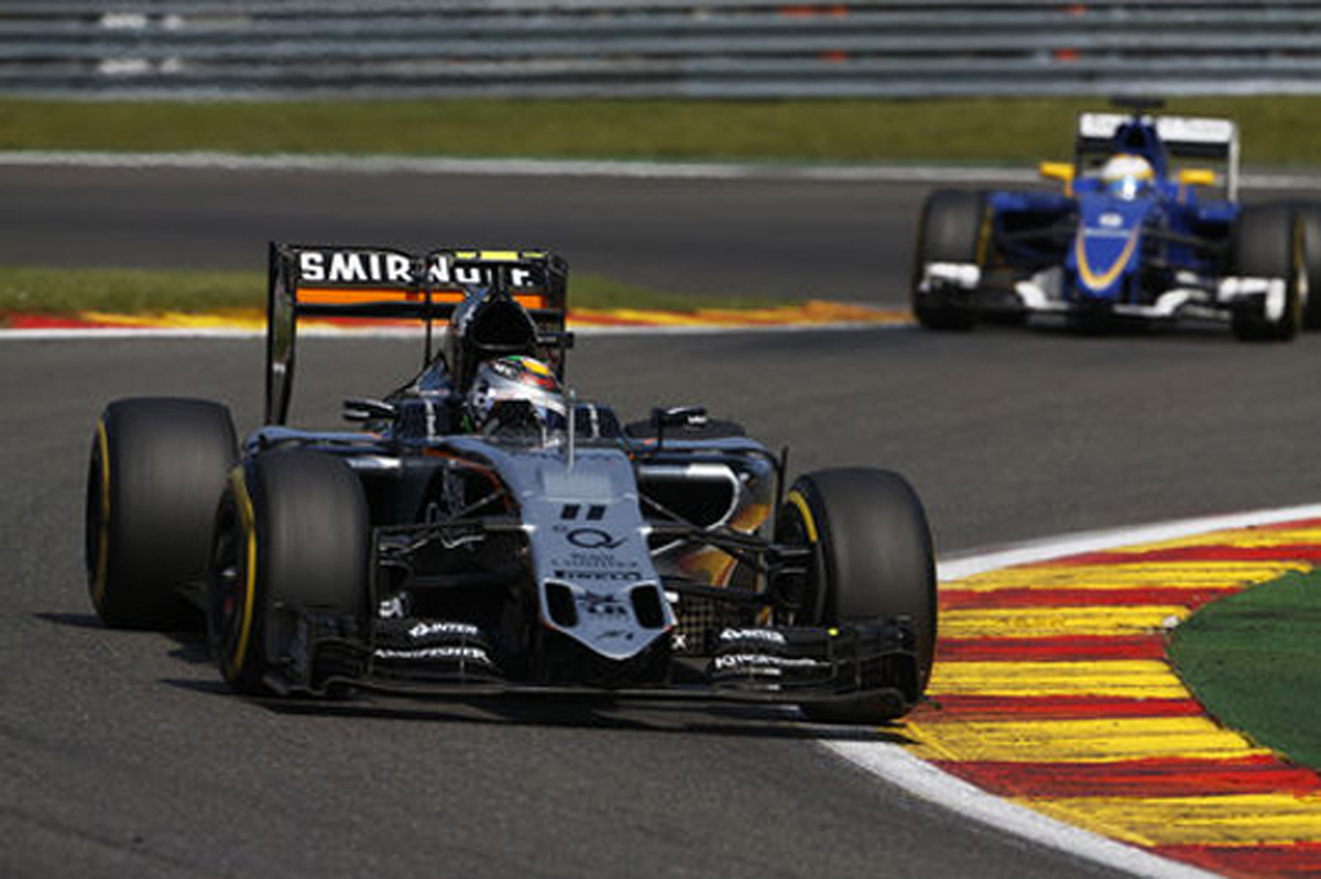 フォース・インディア:セルジオ・ペレスが5位入賞 / F1ベルギーGP