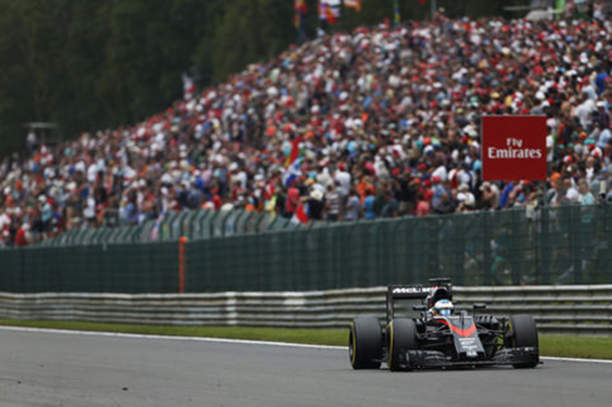 マクラーレン・ホンダ：完走もレースは戦えず / F1ベルギーGP