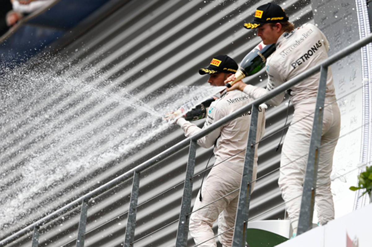 メルセデス:圧巻の1-2フィニッシュ / F1ベルギーGP