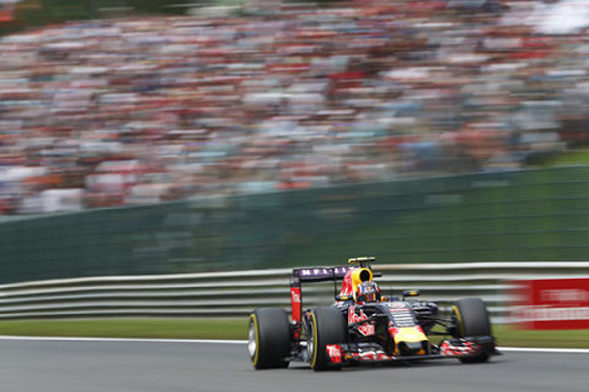 レッドブル:ダニール・クビアトが4位 / F1ベルギーGP