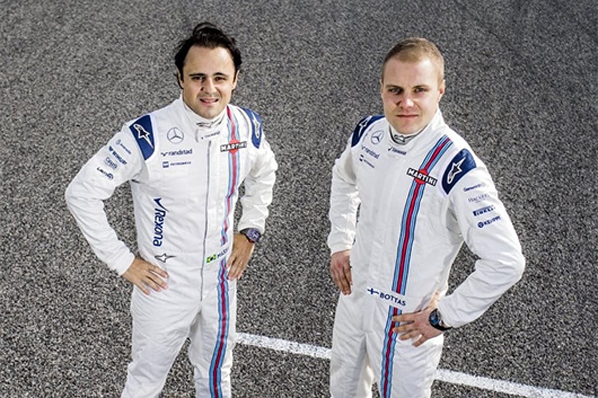 ウィリアムズ、2016年もフェリペ・マッサ＆バルテリ・ボッタスを継続