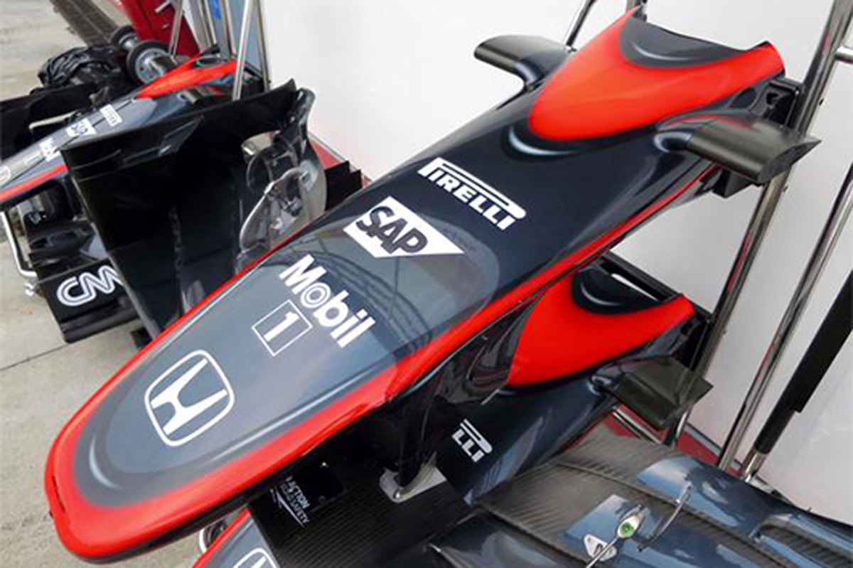 マクラーレン・ホンダ、F1イタリアGPではロングノーズを搭載