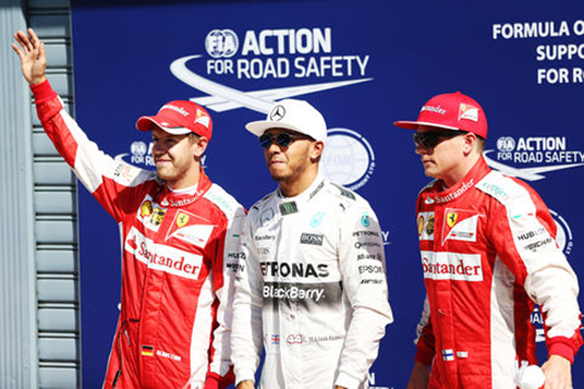 2015年 F1イタリアGP：スターティンググリッド