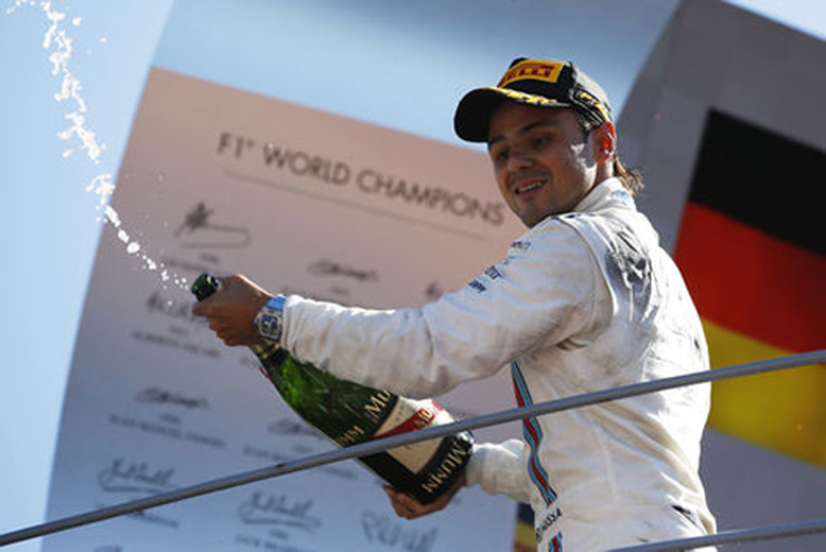 ウィリアムズ:フェリペ・マッサが3位表彰台 / F1イタリアGP