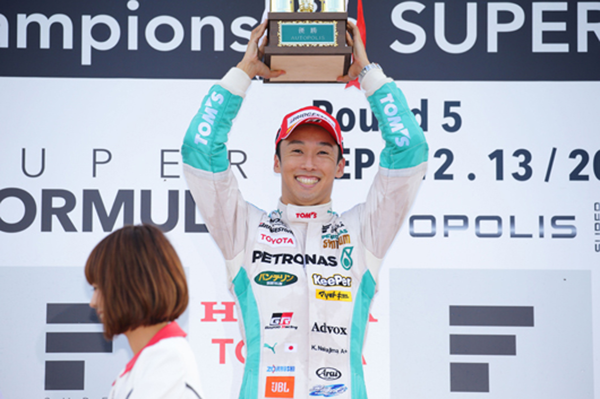 【スーパーフォーミュラ】 中嶋一貴が今季初勝利