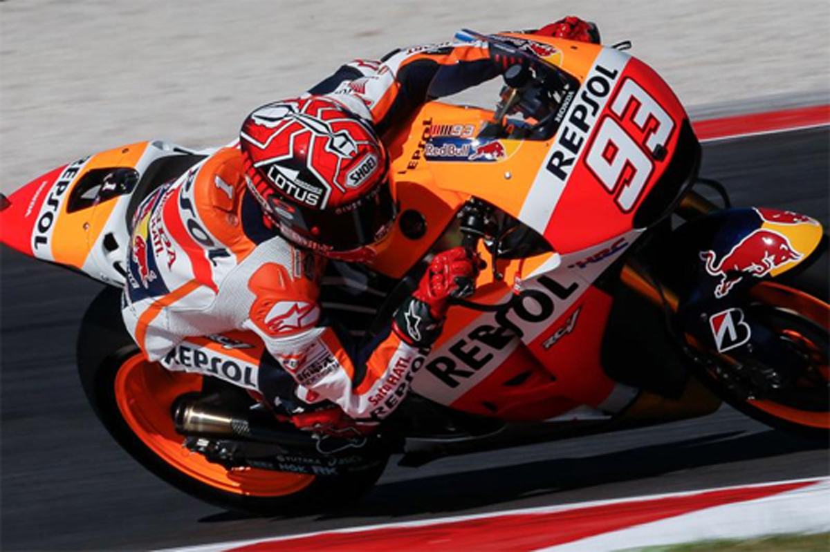 MotoGP：マルク・マルケス、2度のマシン交換後に優勝