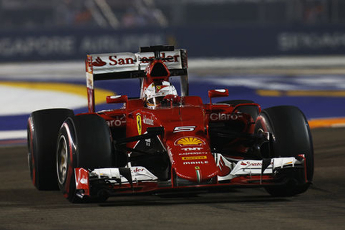 F1シンガポールGP 予選：セバスチャン・ベッテルが今季初ポール！