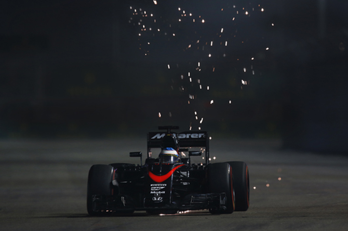 マクラーレン・ホンダ:アロンソが8番手タイム / F1シンガポールGP 初日
