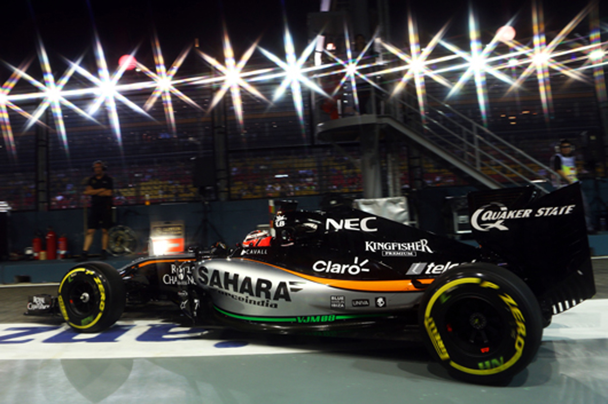 フォース・インディア:Q2突破ならず / F1シンガポールGP 予選
