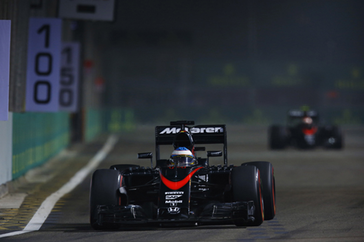 マクラーレン・ホンダ:失意のダブルリタイア / F1シンガポールGP
