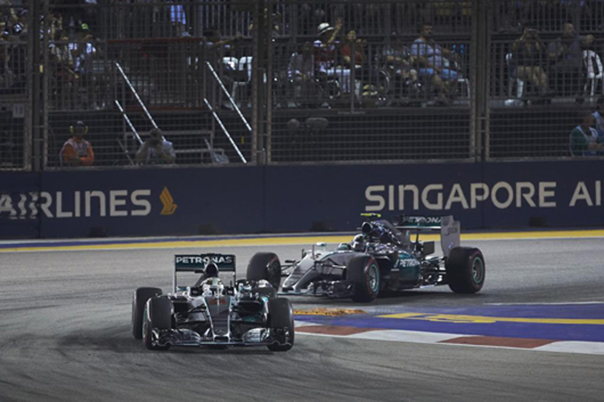 メルセデス:最大限の4位フィニッシュ / F1シンガポールGP
