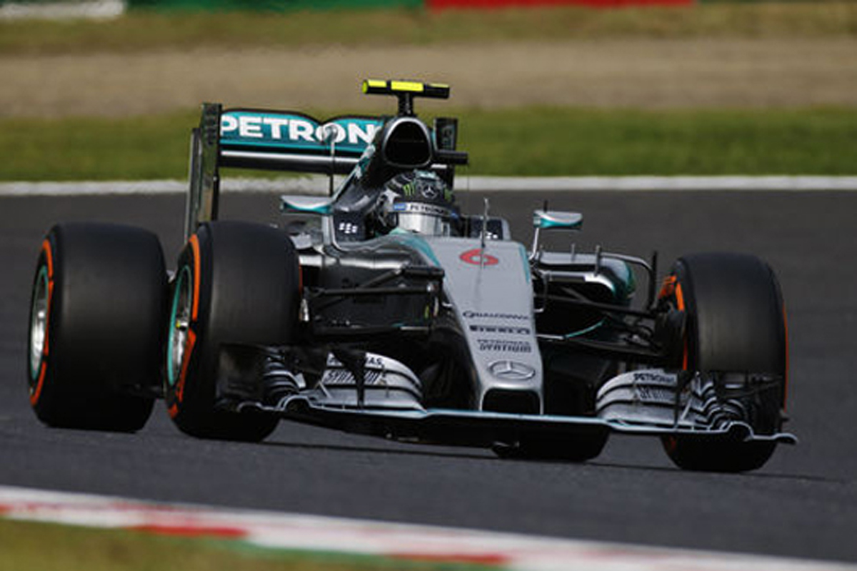 F1日本GP 予選:ニコ・ロズベルグがポールポジション