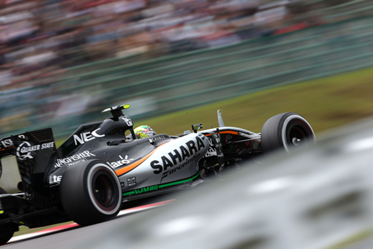 フォース・インディア：セルジオ・ペレスがQ3進出 / F1日本GP 予選