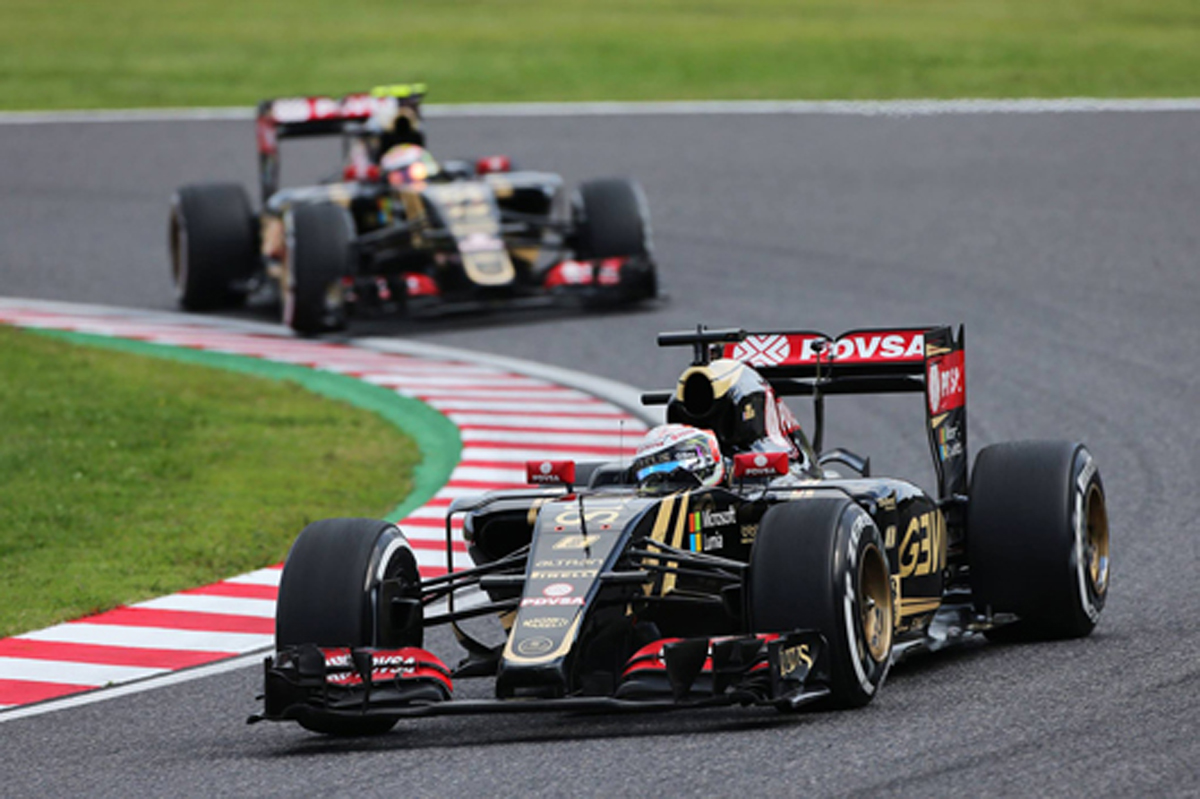ロータス：厳しい状況もダブル入賞 / F1日本GP
