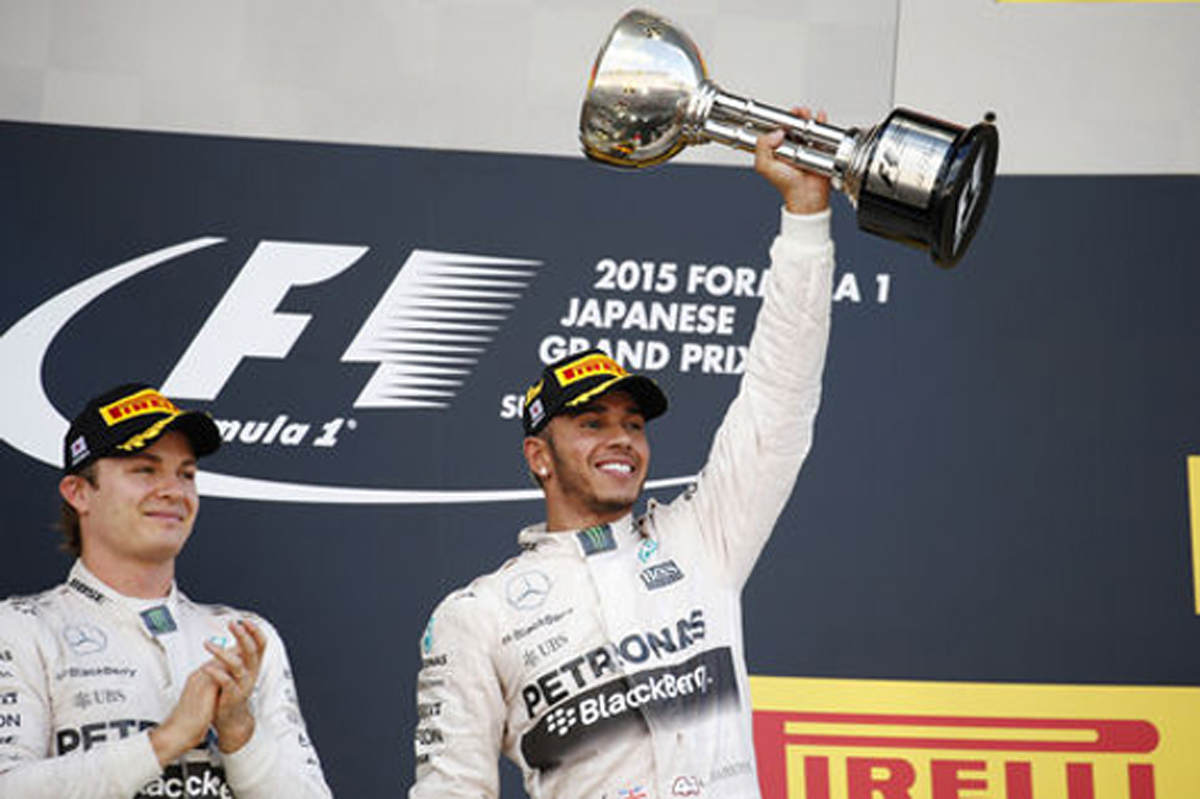 メルセデス：ルイス・ハミルトンが鈴鹿を連覇 / F1日本GP