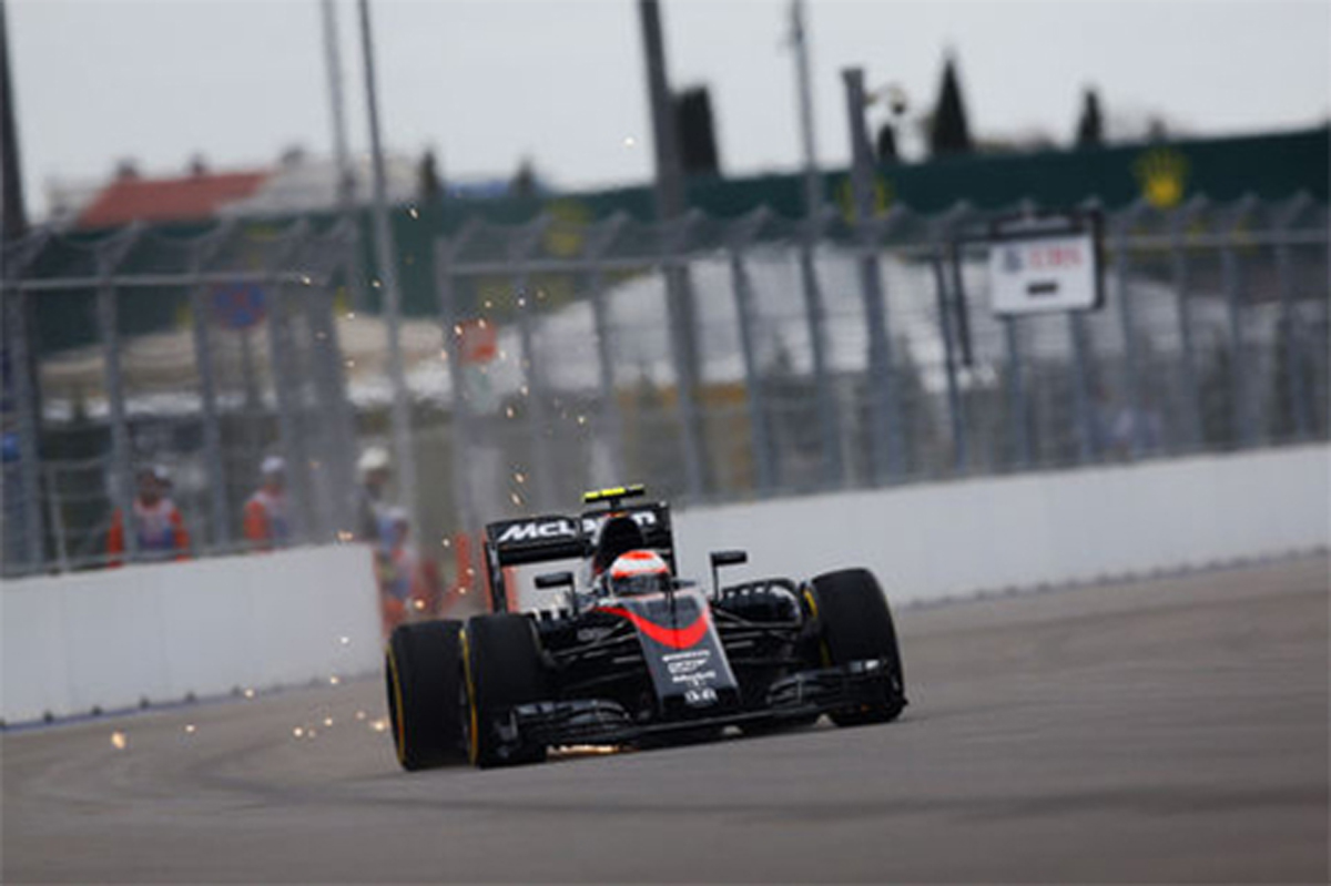 F1ロシアGP フリー走行1回目：ニコ・ヒュルケンベルグがトップタイム