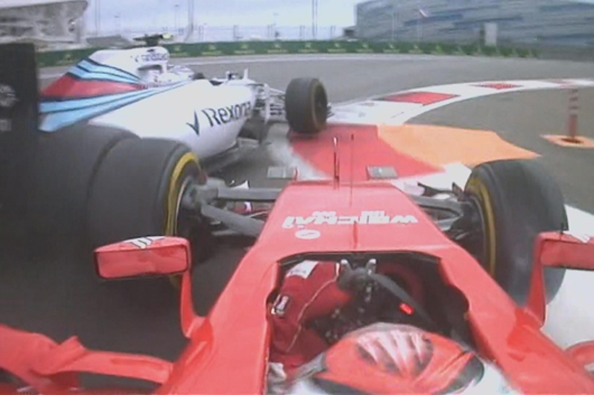 キミ・ライコネン、30秒加算ペナルティ / F1ロシアGP