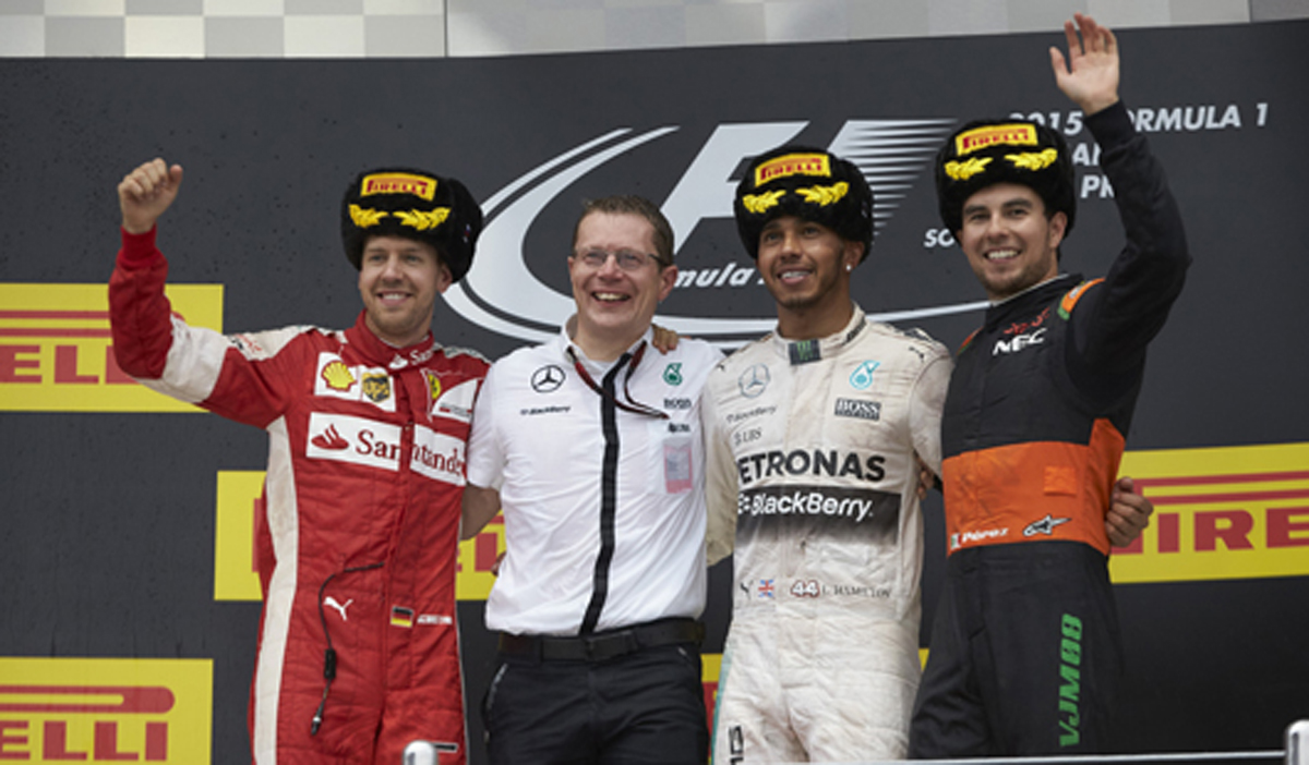 F1 ロシアGP 決勝：ドライバーコメント