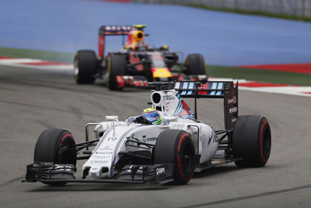 ウィリアムズ:フェリペ・マッサが4位入賞 / F1ロシアGP
