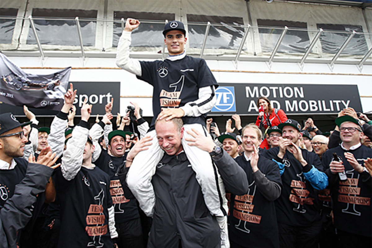 パスカル・ウェーレイン、2015年のDTMのチャンピオンを獲得！