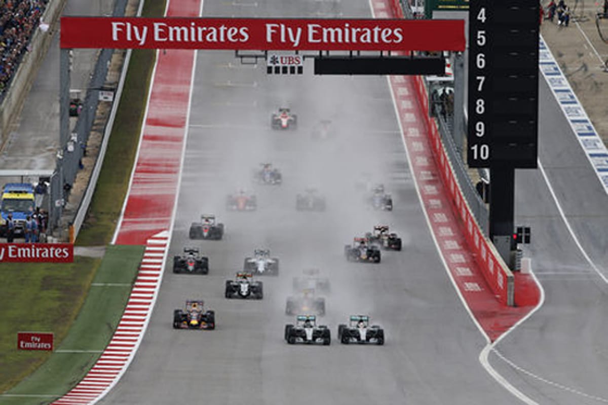 F1アメリカGP 結果：ルイス・ハミルトンが優勝でタイトル2連覇！