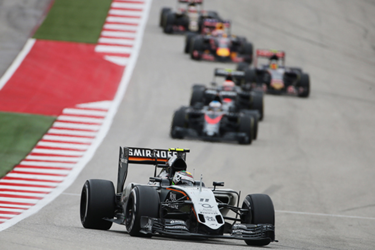 フォース・インディア:セルジオ・ペレスが5位入賞 / F1アメリカGP