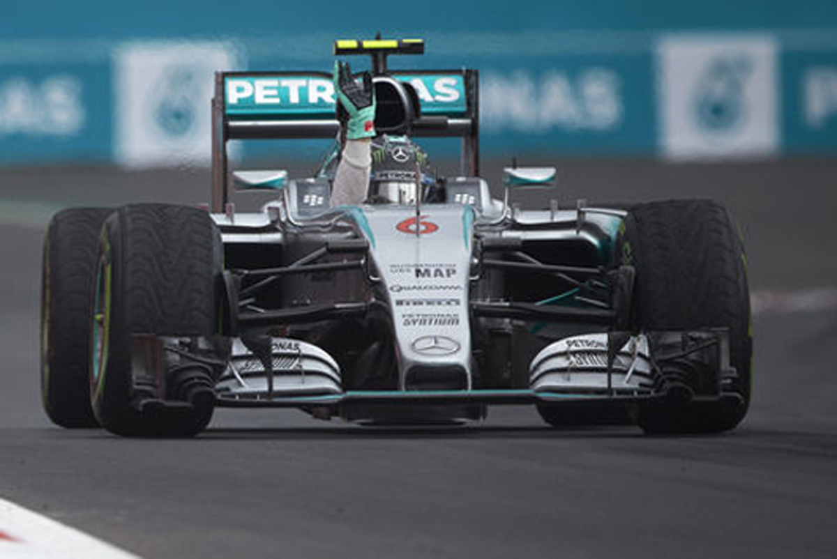 F1メキシコGP 予選：ニコ・ロズベルグが4戦連続ポールポジション