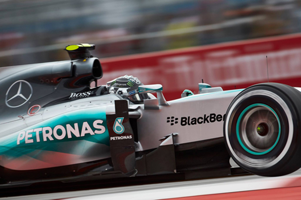 メルセデス：フロントロー独占 / F1メキシコGP 予選