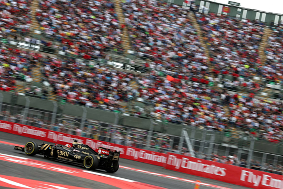 ロータス:ロマン・グロージャンが10入賞 / F1メキシコGP