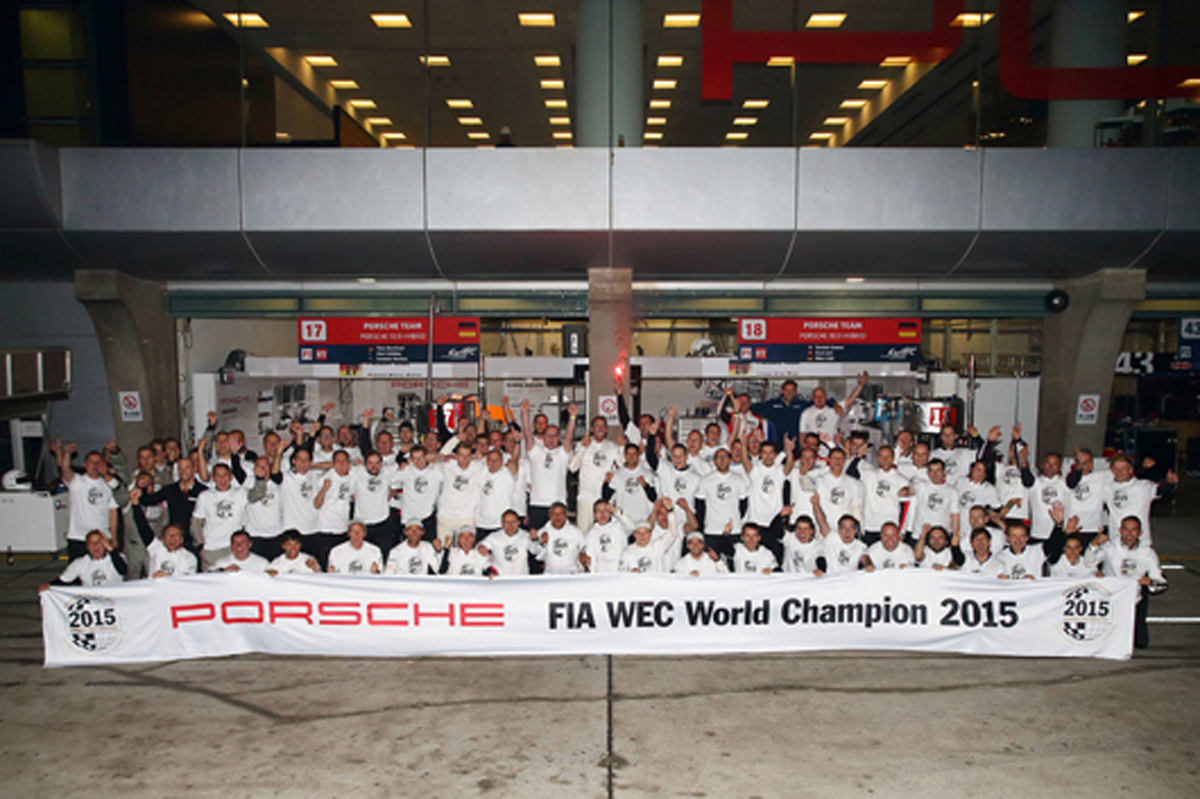 【WEC】 ポルシェ：1-2フィニッシュで世界選手権タイトルを獲得