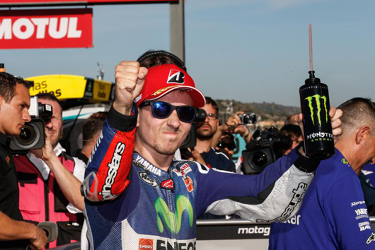 ホルヘ・ロレンソ、逆転王座へポールポジション奪取 / MotoGP