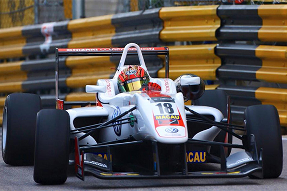 金丸悠、F3マカオGPへの参戦が決定