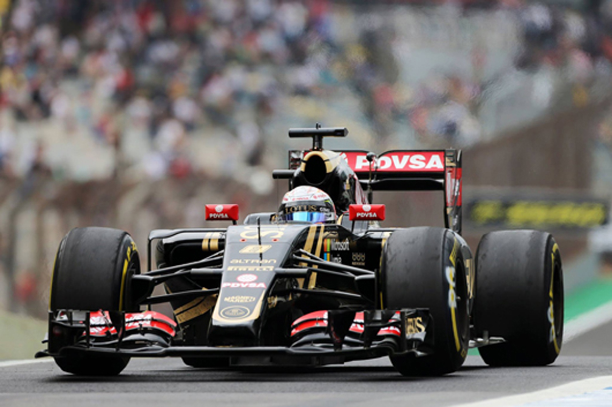 ロータス：ロマン・グロージャンが9位入賞 / F1ブラジルGP